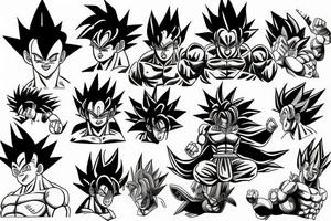 tatto goku tattoo idea
