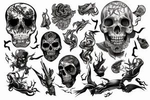 tatto freefire 3d tattoo idea