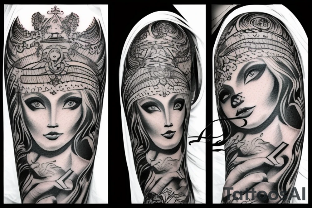 tatto zeus big tattoo idea