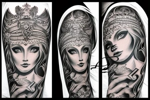 tatto zeus big tattoo idea