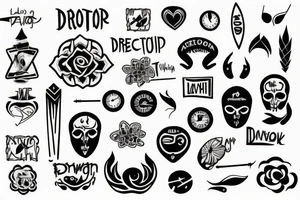 Detour tattoo idea