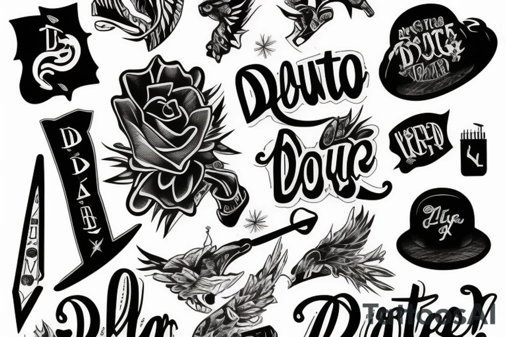 Detour tattoo idea