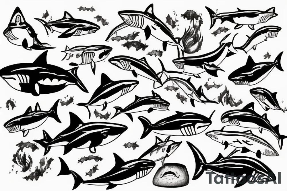 Shark tattoo idea