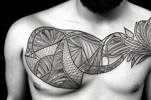 Travel Tattoo for men tattoo idea