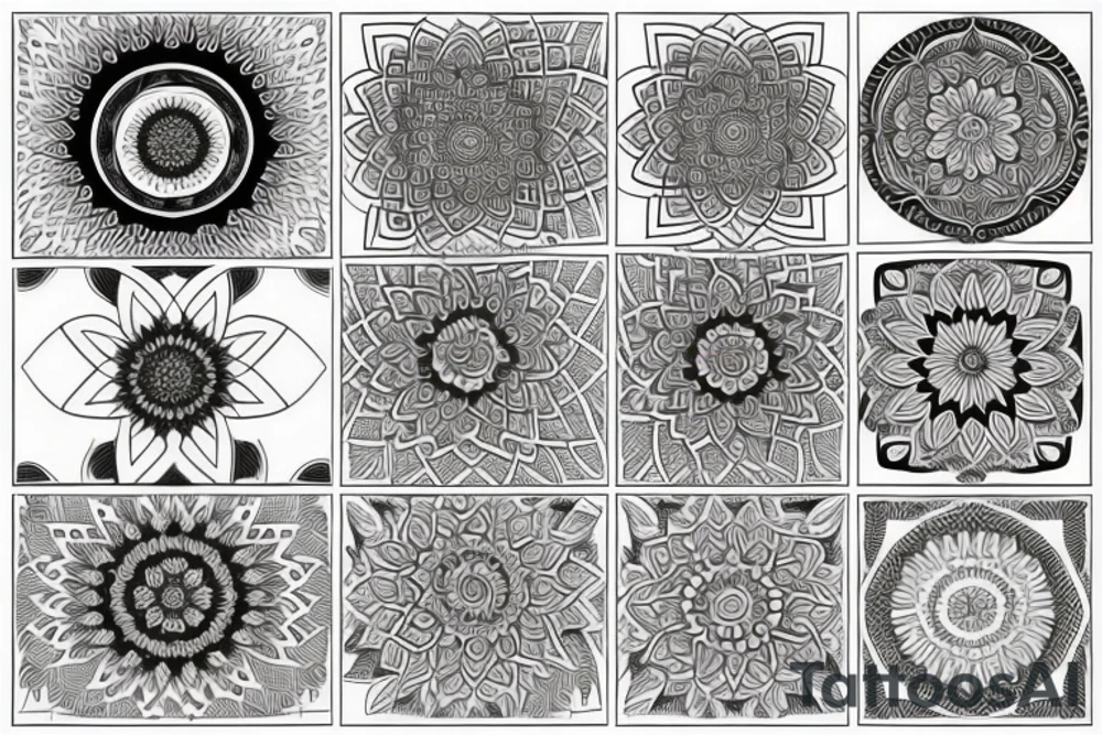 mandala tattoo design tattoo idea