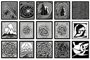 Mountain of dreams tattoo idea