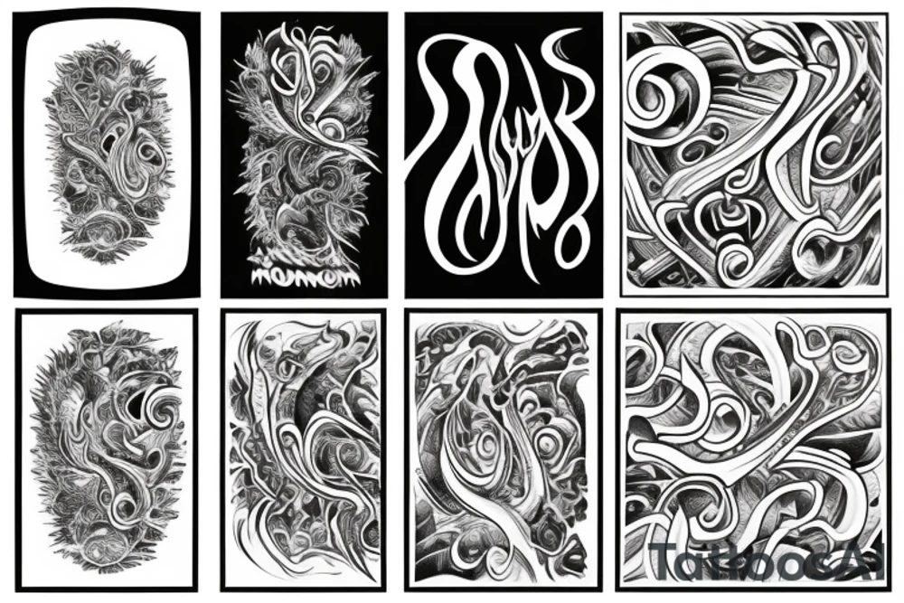 Mountain of dreams tattoo idea