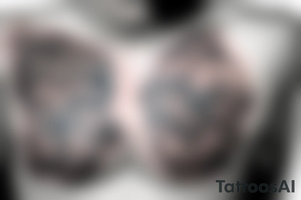 Pirate queen chest tattoo tattoo idea
