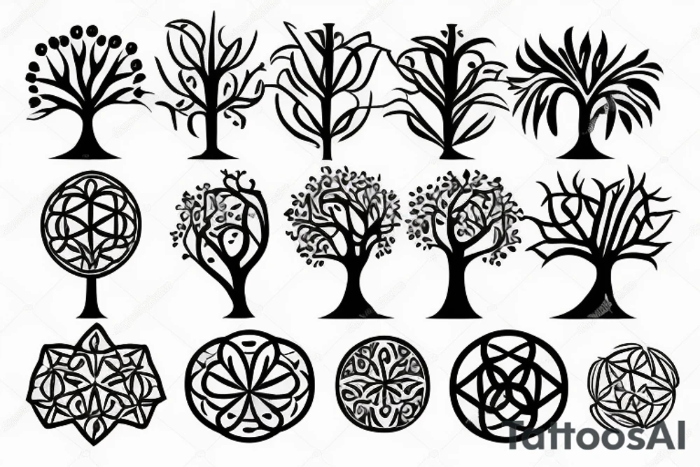 Tree of life tattoo idea