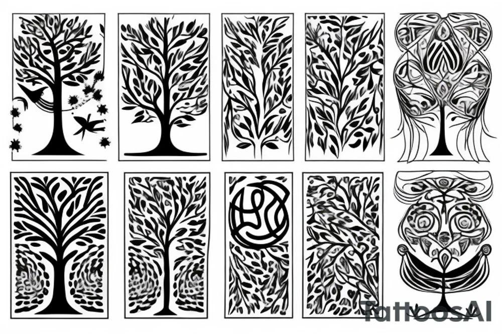Tree of life tattoo idea
