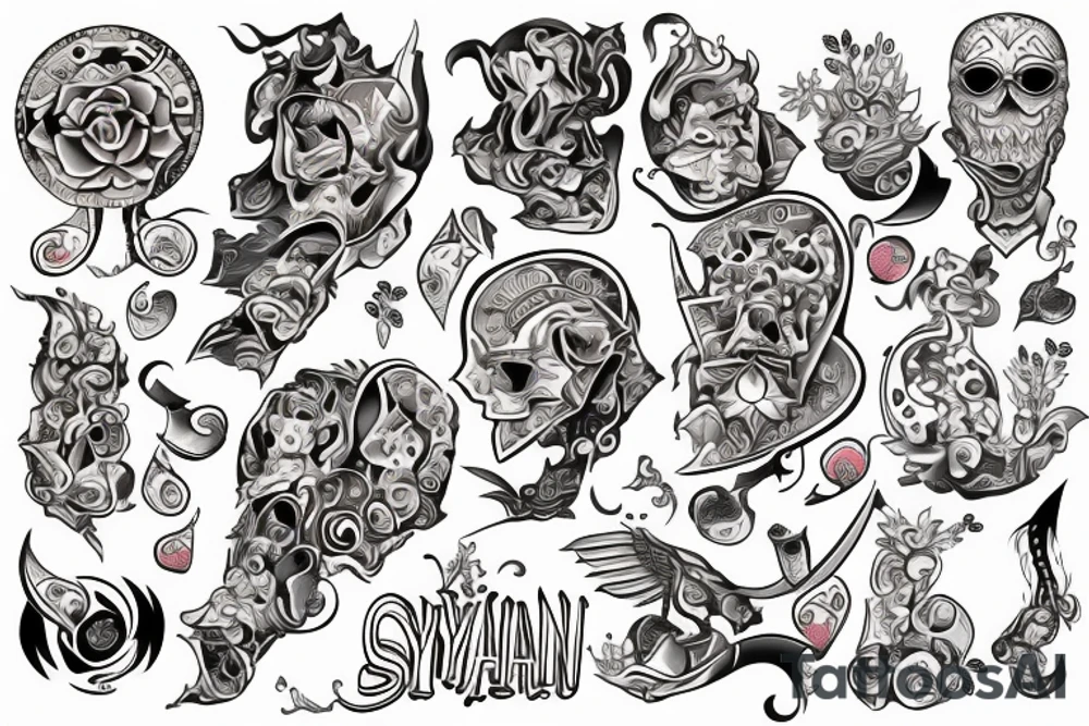 Dezful Siyahpooshan tattoo idea