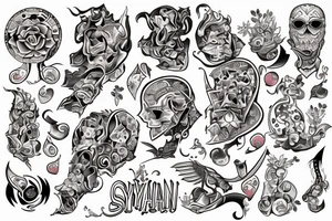 Dezful Siyahpooshan tattoo idea