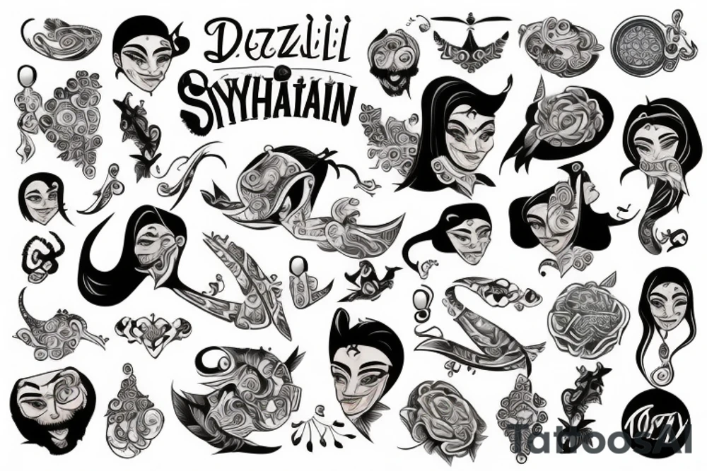 Dezful Siyahpooshan tattoo idea