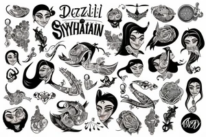 Dezful Siyahpooshan tattoo idea