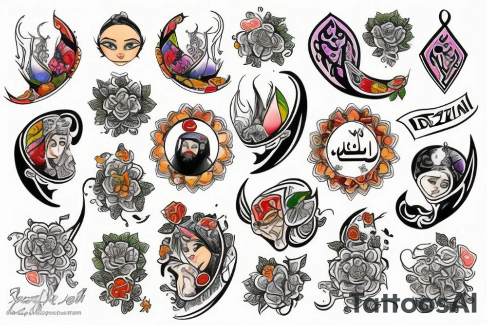 Dezful Iran tattoo idea