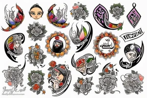 Dezful Iran tattoo idea