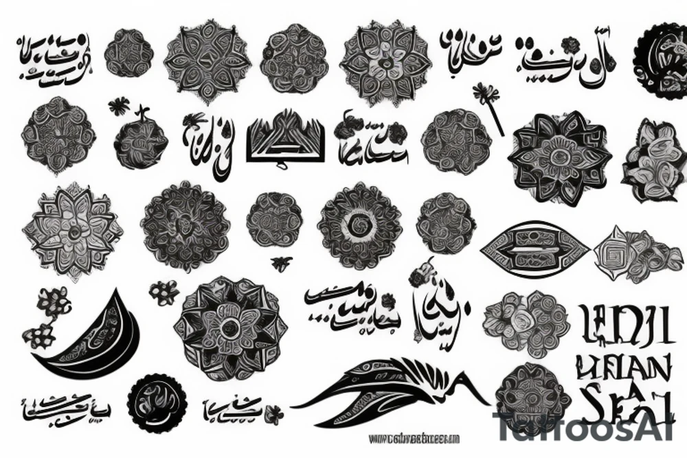 Dezful Iran tattoo idea