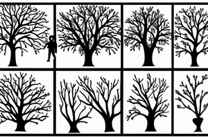 family tree tattoo idea