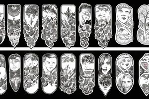 family tree tattoo idea