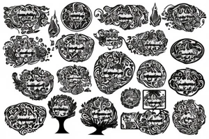 family tree bakhtiyari tattoo idea