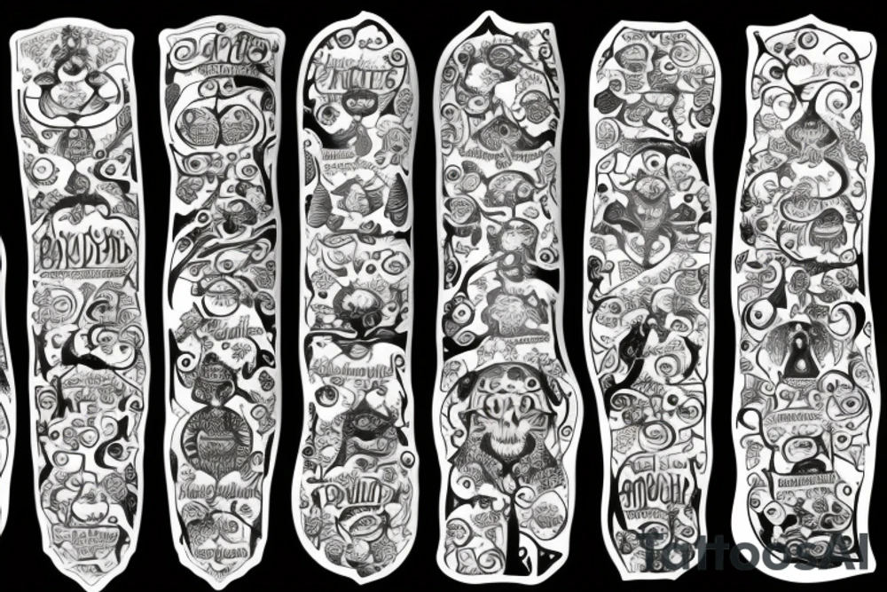 family tree bakhtiyari tattoo idea