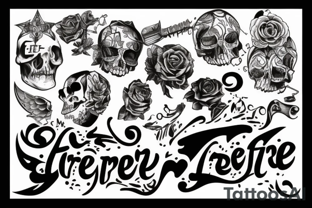 Live free Die free tattoo idea