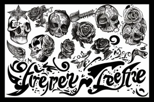 Live free Die free tattoo idea