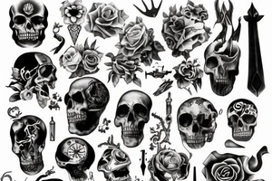 Live free Die free tattoo idea