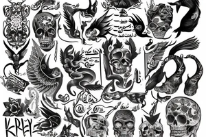 Live free Die free
in Persian Language tattoo idea