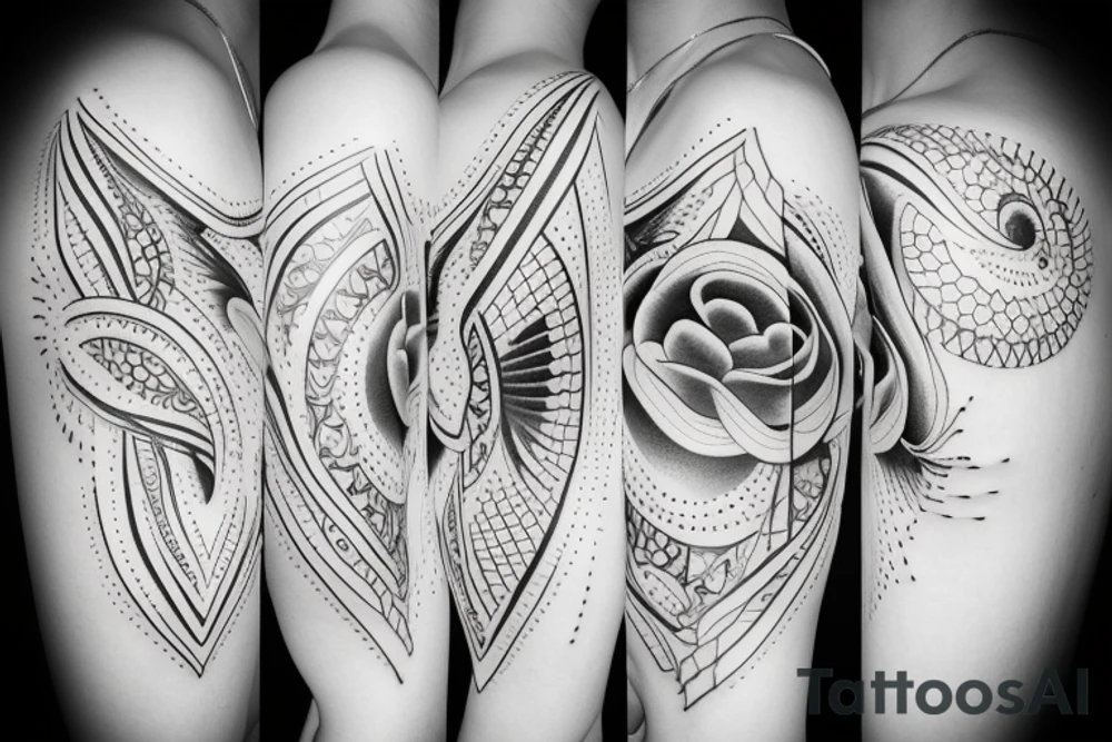 women life freedom tattoo idea