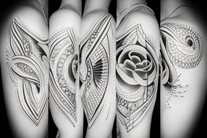 women life freedom tattoo idea