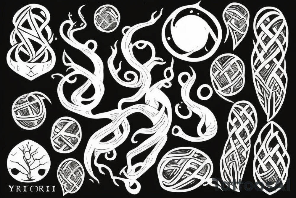 Yggdrasil tattoo idea