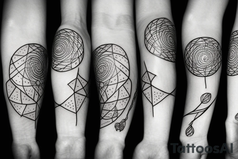 Yggdrasil simple tattoo idea