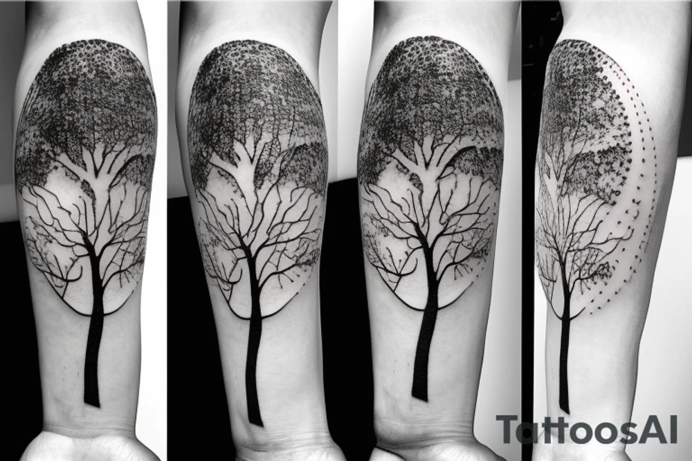 Circuit diagram tree tattoo idea