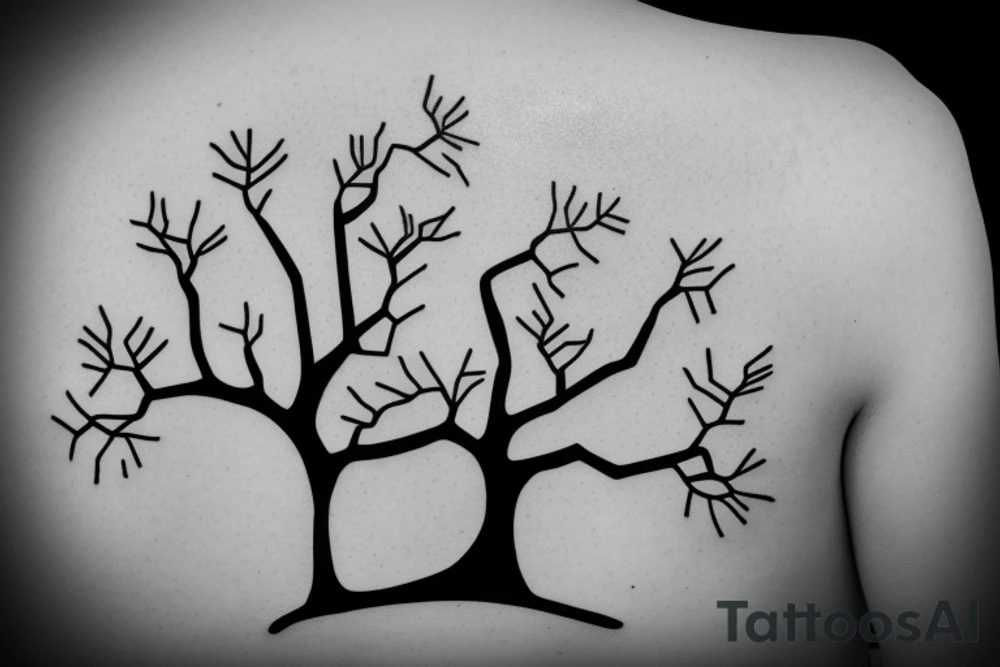 Circuit diagram tree tattoo idea