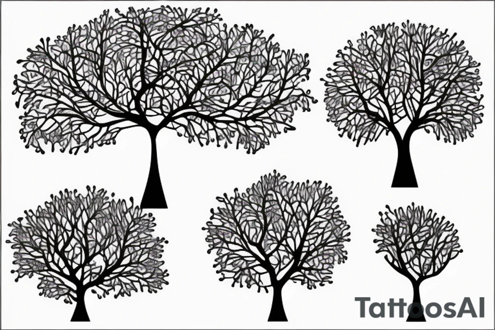 Circuit diagram tree tattoo idea