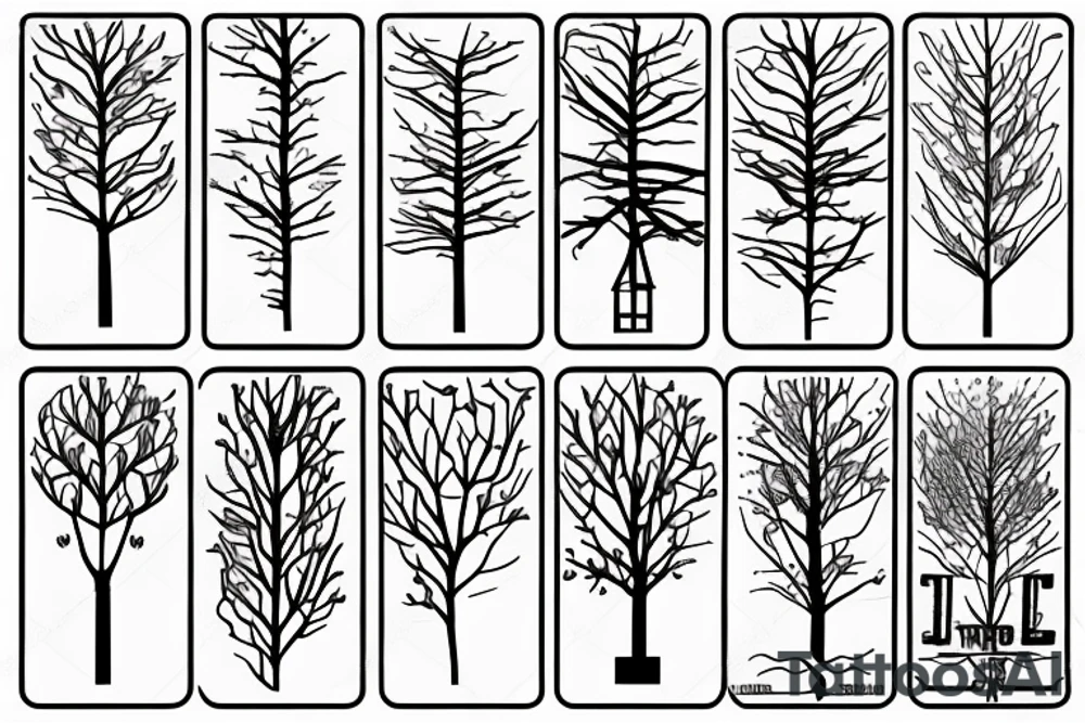 Circuit diagram tree tattoo idea