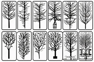 Circuit diagram tree tattoo idea