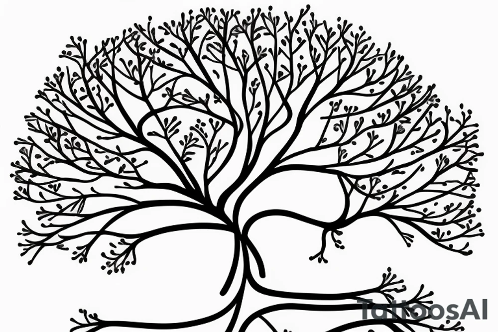 Circuit diagram tree tattoo idea