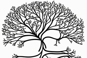 Circuit diagram tree tattoo idea