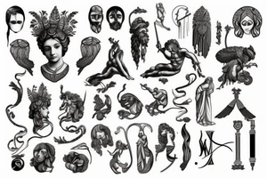 greek god tattoo idea