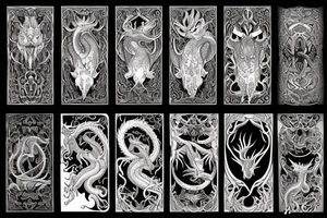 Dragon Intricate Regal Beautiful Vivid Elaborate Stoic Badass tattoo idea