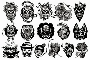 Father Mother Brothers tattoo idea