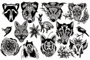 Tattoos of wildlife conservation tattoo idea