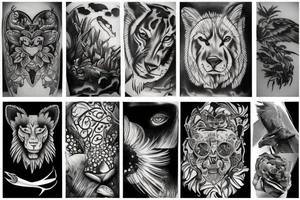 Tattoos of wildlife conservation tattoo idea