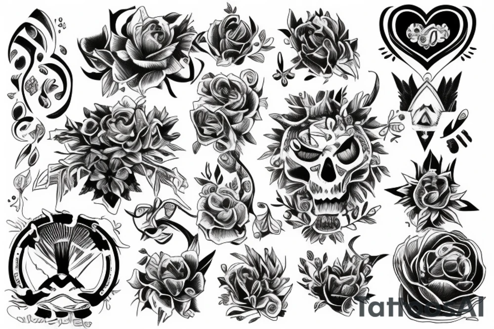 Brother matching tattoo tattoo idea
