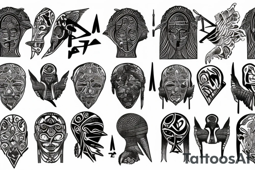 ankh tattoo idea