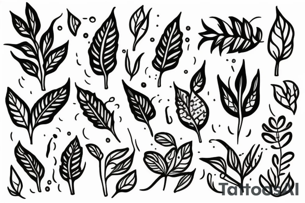 Little plant tattoo idea