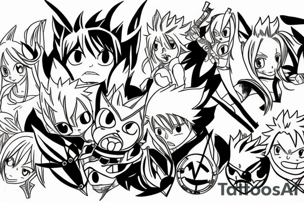 Fairy tail symbol from the anime fairytail tattoo idea
