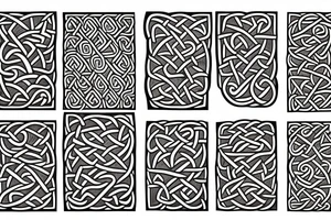 Polynesian and celtic tribal tattoo tattoo idea